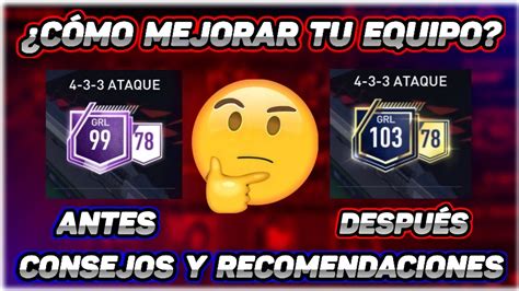 CÓMO SUBIR GRL en FIFA MOBILE 22 RECOMENDACIONES y CONSEJOS