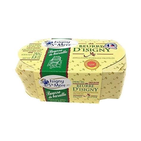 Isigny Sainte Mère Unsalted Butter Sheets 1kg Royale Gourmet