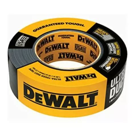 Dewalt Cinta Adhesiva Negra Ultra Resistente Rollo Nico Mercadolibre