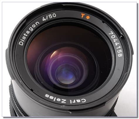 The Carl Zeiss Distagon T 50 Mm F 4 CF Lens Specs MTF Charts User