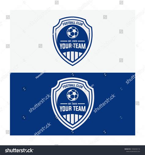 Football Club Logo Design Template Vector Stock Vector (Royalty Free ...