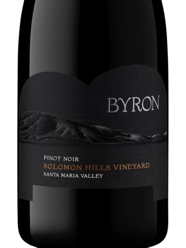 Byron Solomon Hills Vineyard Pinot Noir Vivino Us