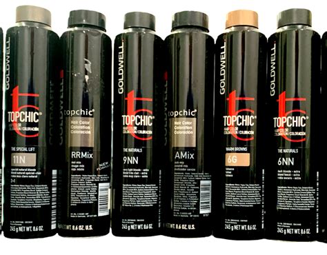 Goldwell Topchic Permanent Hair Color 245 G 8 6 Oz Can Pick Your Shade New Ebay