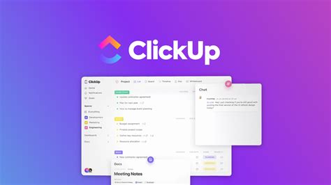 clickup plan track manage projects  ease appsumo