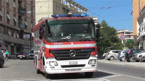 Aps Mercedes Benz Actros Vigili Del Fuoco Di Ancona In Emergenza