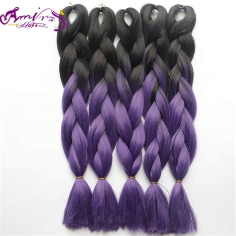 Popular Purple Braiding Hair Buy Cheap Purple Braiding Hair Lots From