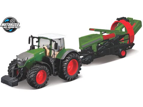 Fendt 1050 Vario Cultivator 10 Cm Groen Rood Bburago Nederland