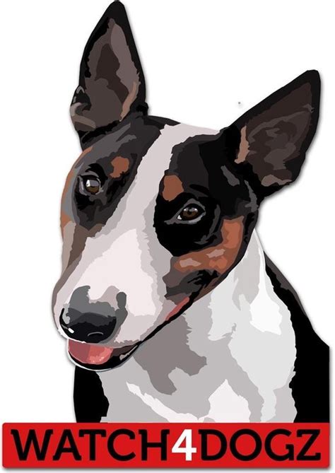 Bull Terrier Sticker Set Van 2 Stickers