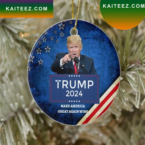 Hot Christmas Trump 2024 Christmas Ornament - Kaiteez