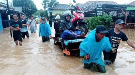 Bmkg Imbau Wilayah Wilayah Di Jabar Ini Untuk Waspada Dampak Banjir Dan