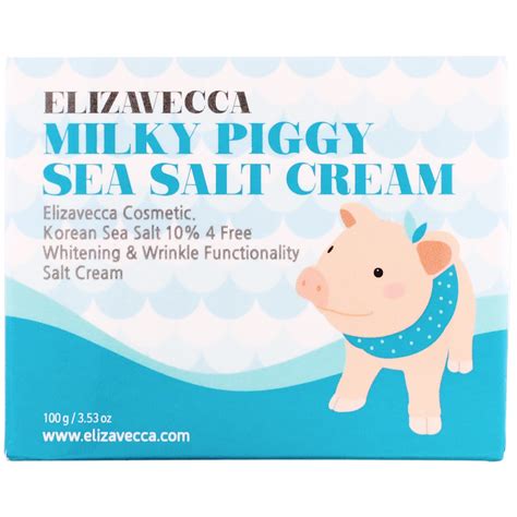 Elizavecca, Milky Piggy Sea Salt Cream, 100 g - iHerb