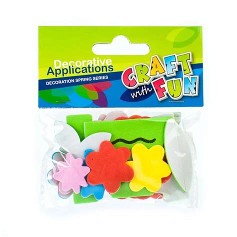 Ozdoby Dekoracyjne Samoprzylepne Piankowe Kwiaty Craft With Fun 303622