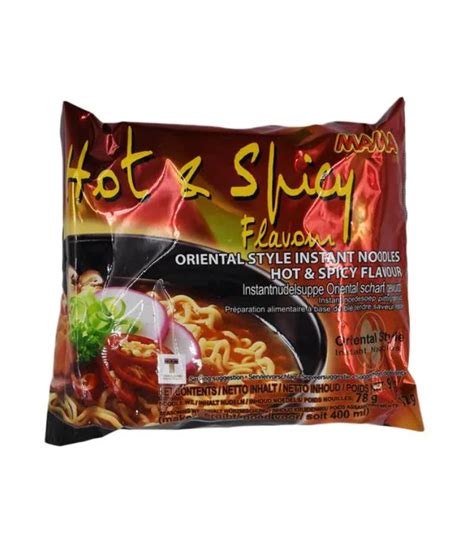 Mama Oriental Style Instant Noodles Hot And Spicy Flavour 90 G Pouch Global Foods Bd