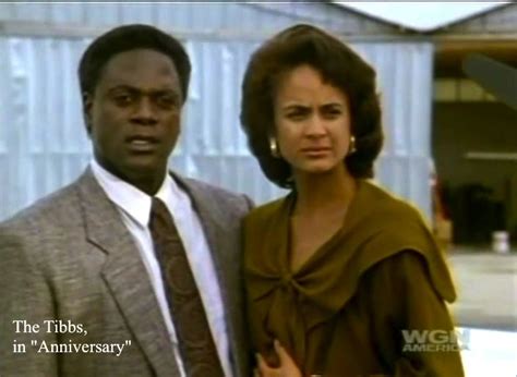 Althea and Virgil Tibbs. Season Three.