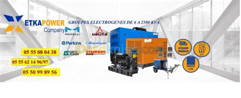 Groupe Electrogene Kva Ricardo Makelsan Alger Birkhadem