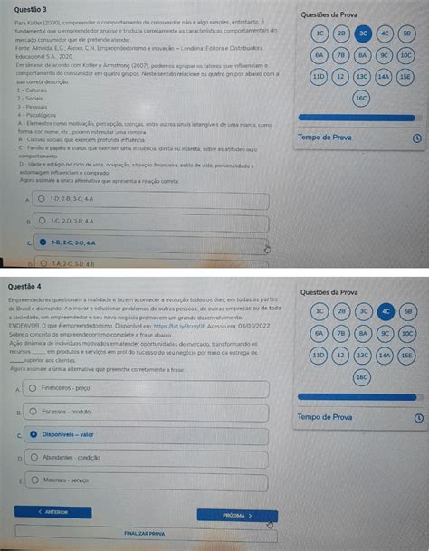 Prova De Empreendedorismo Anhanguera Revoeduca