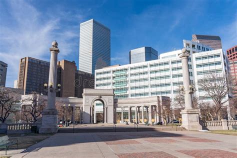 Civic Center Park In Downtown Denver Stock Image Image Of Park Landscape 218555533