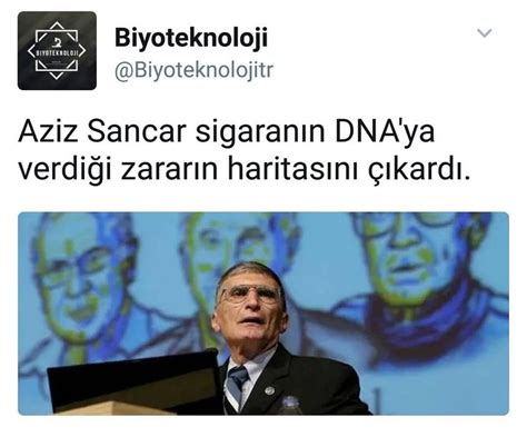 Biyoteknoloji Nobel D Ll T Rk Bilim Insan Prof Dr Aziz Sancar