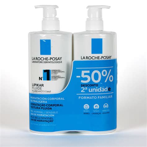 La Roche Posay Lipikar Fluido X Ml Pack Duplo Descuento La