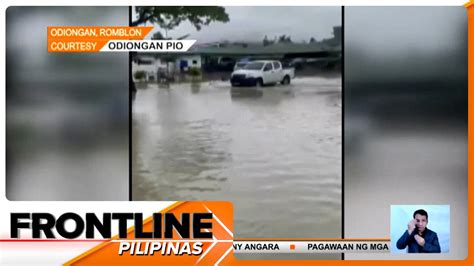 Ilang Lugar Sa Luzon Visayas Inulan At Binaha Dahil Sa LPA Hanging