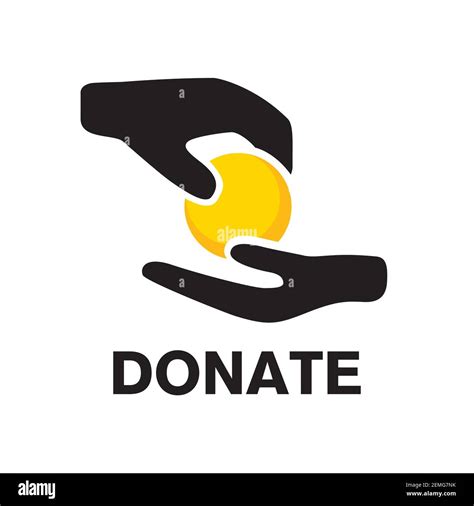 Vector logo of money donate, blood donation Stock Vector Image & Art ...