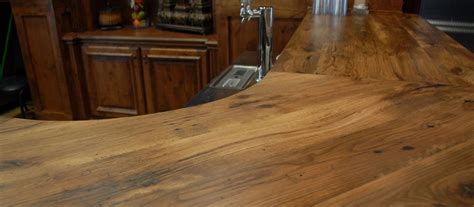 Hickory Countertops Bar Tops Table Tops Elmwood Reclaimed Timber