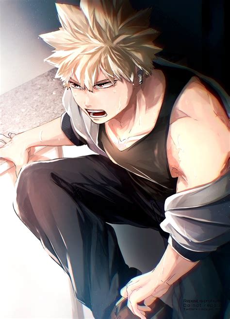 Hottest Anime Characters Anime Films Bakugou Katsuki Fanart Cute