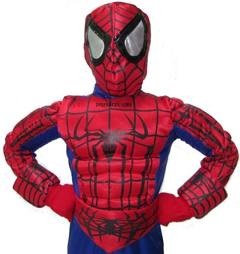 Disfraz Spiderman Hombre Araña Disfraces Para Niño De Lujo 400 00