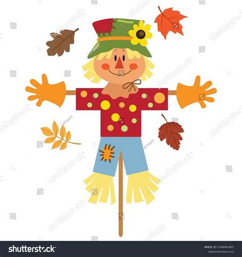 5,137 Scarecrow Drawing Images, Stock Photos & Vectors | Shutterstock