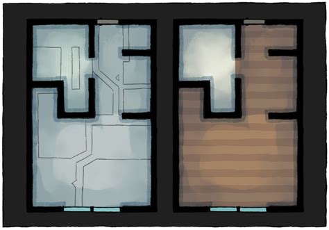 Cyberpunk Apartment Battle Maps 2 Minute Tabletop