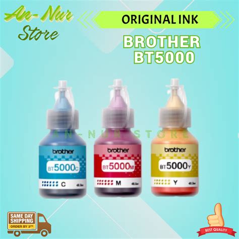 Brother BT5000 BT 500 Original Refill Ink CYM Only BTD 60 BTD60 T310