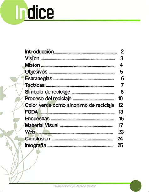 Proyecto Reciclaje PDF