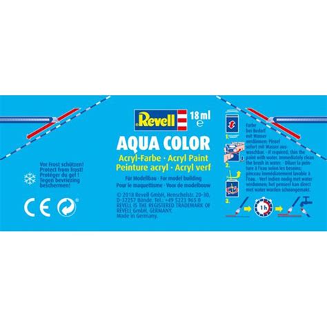 Revell Aluminium M Tallis Peinture Acrylique Aqua Color Ml