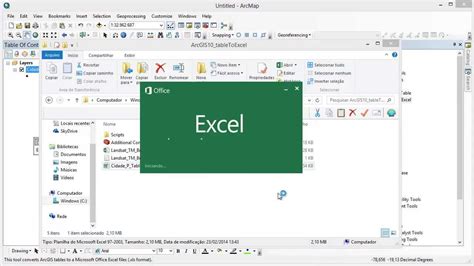 ArcGIS 10 2 Exportar Uma Tabela De Atributos Para O Excel YouTube