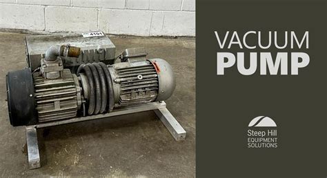 Used Busch Vacuum Pump for Sale at Steep Hill Equipment Solutions
