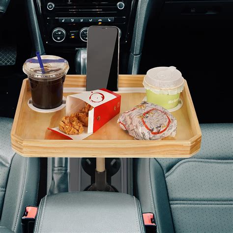 Amazon Frjjthchy Car Cup Holder Tray Food Tray For Car In Car