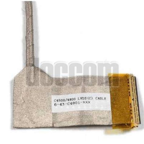 Cabo Flat Flex Lvds Para Tela Clevo C Hcl L