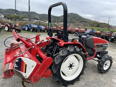 Tractor Yanmar F 210 4wd Japan Farm Auction One Of The Japan