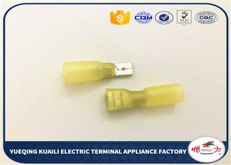 Yellow Heat Shrink Insulated Female To Female Wire Connector MDD5 250