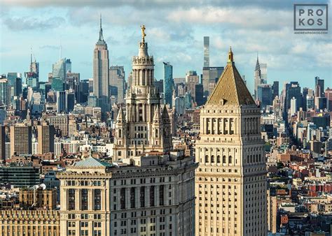 Municipal Building and Midtown Skyscrapers - Fine Art Photo by Andrew ...