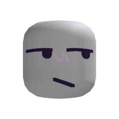 RECOLORABLE Annoyed Silly Goof Mad Face - Roblox