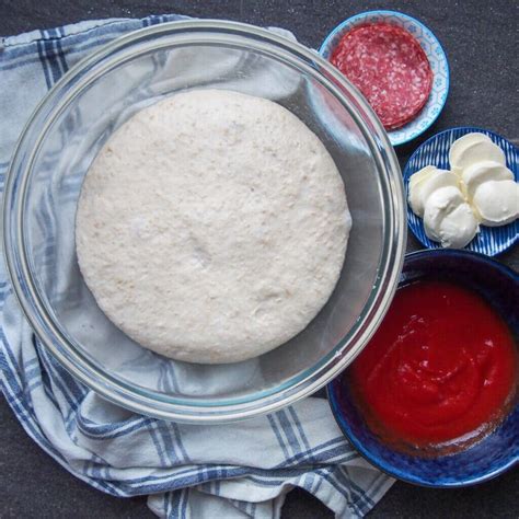 Sourdough pizza dough - Caroline's Cooking