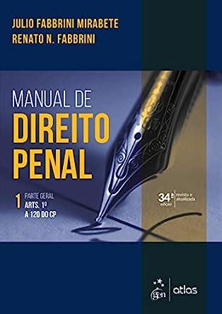 Manual De Direito Penal Parte Geral Vol 1 Volume 1 Amazon Br