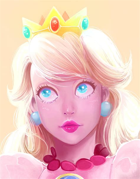 Princess Peach By Gwiazdala On Deviantart