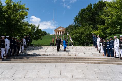 DVIDS - Images - An Armed Forces Full Honors Wreath-Laying Ceremony in Honor of President John F ...