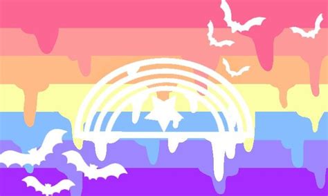 Xenogender flag: Halloween Themed | Pride flags, Halloween themes, Gender flags