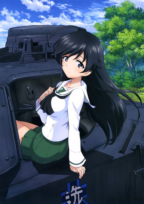 Isuzu Hana Girls Und Panzer Danbooru