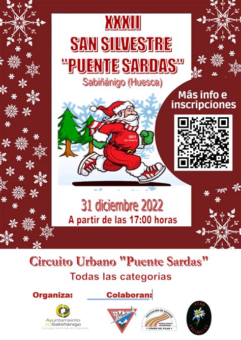 San Silvestre 2022 en el Puente Sardas (Sabiñánigo) - Turismo Pirineos