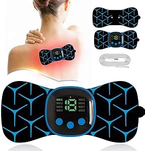 Cervical Massage Pad Nackenmassageger T Tragbares Tens Ger T Schulter