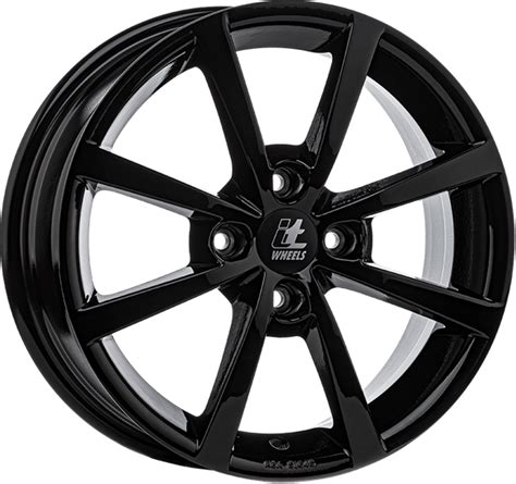 Lichtmetalen Velgen ItWHEELS Alisia Gloss Black Oponeo Nl